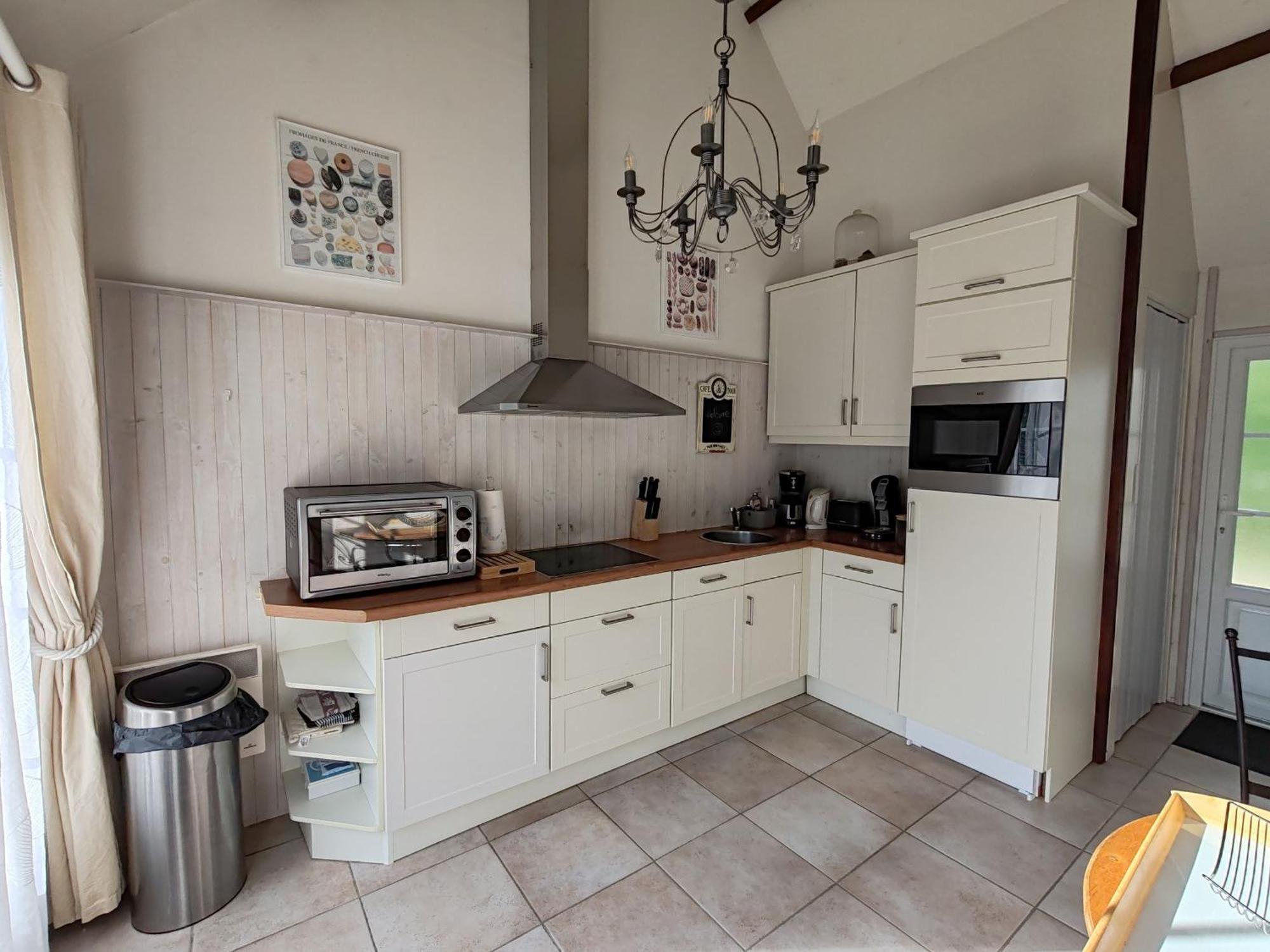 Ferienhaus Lumineux Au Calme Avec Jardin, Golf, Balades En Foret, Barbecue Et Velos A - Fr-1-590-367